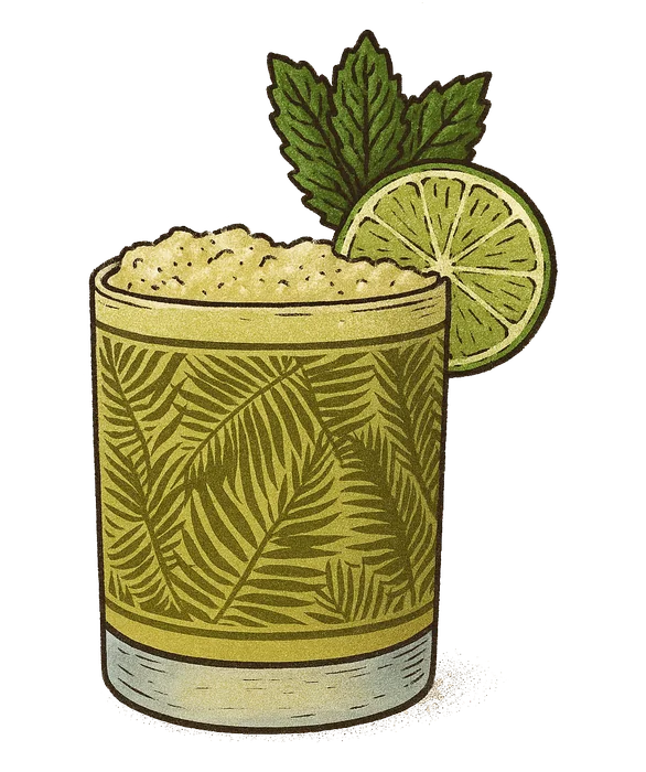 Illustration of Caipirinha