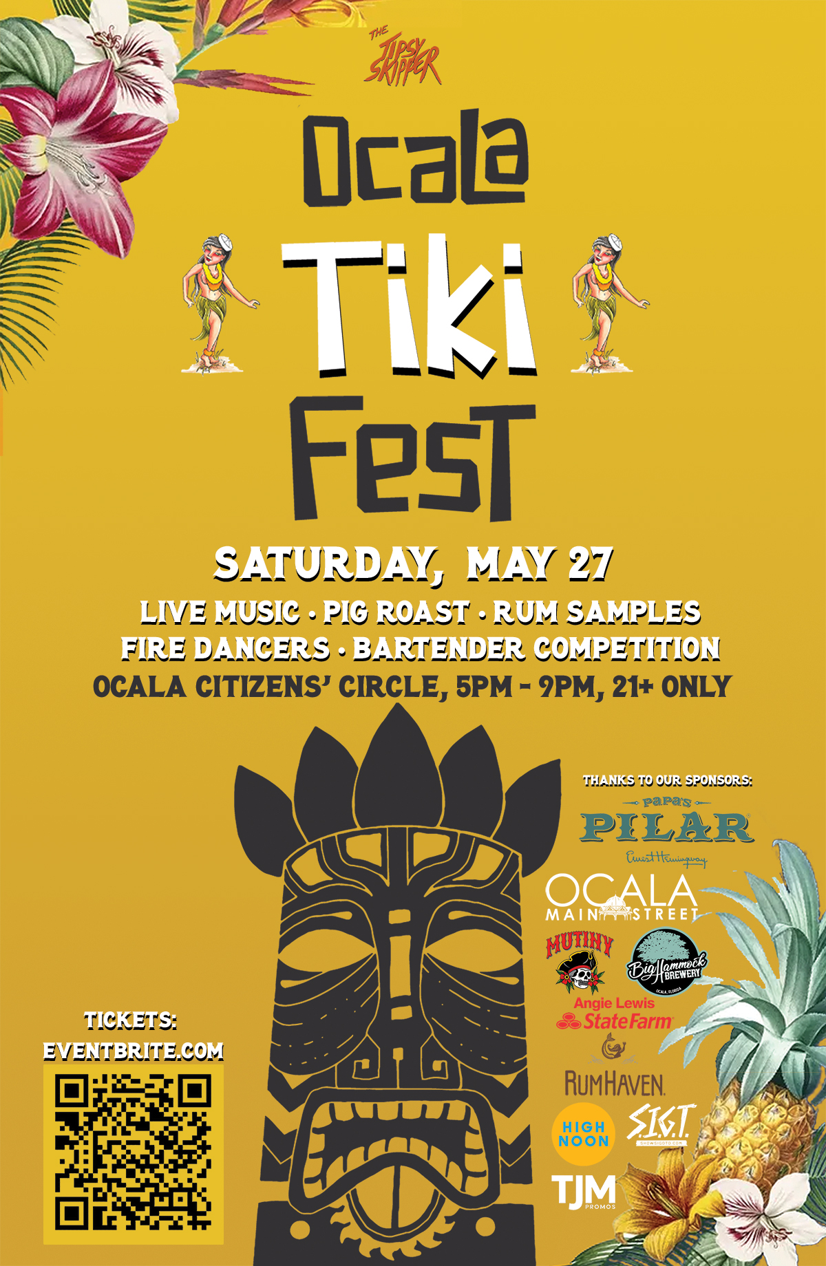 Ocala Tiki Fest Flyer